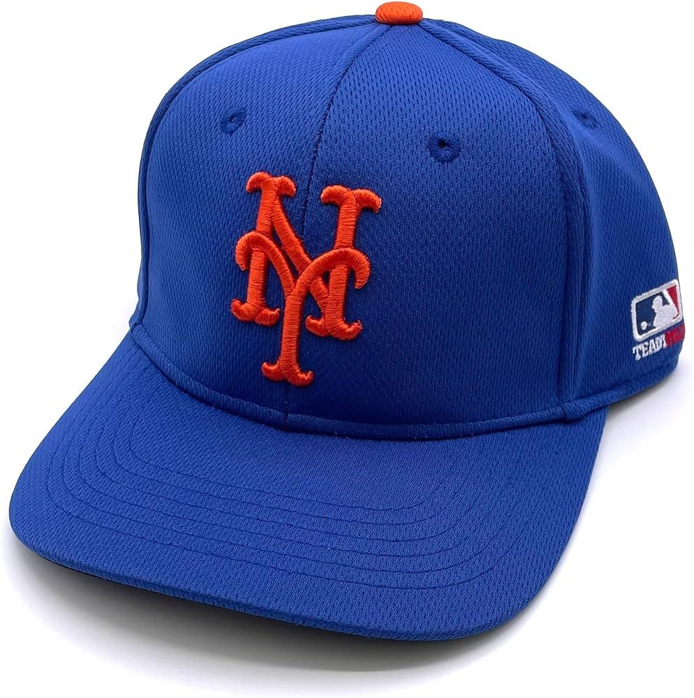 Officially Licensed NY Mets Youth Kids Blue Hat Classic Baseball Team Logo Adjustable Embroidered... | Amazon (US)