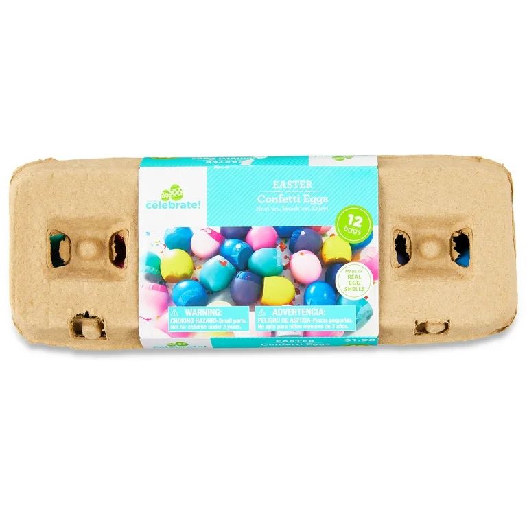 Easter Confetti Eggs, 12 Count, by Way To Celebrate | Walmart (US)