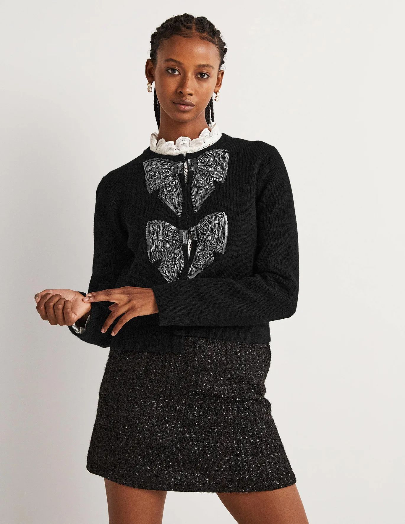 Embellished Knitted Jacket | Boden (US)