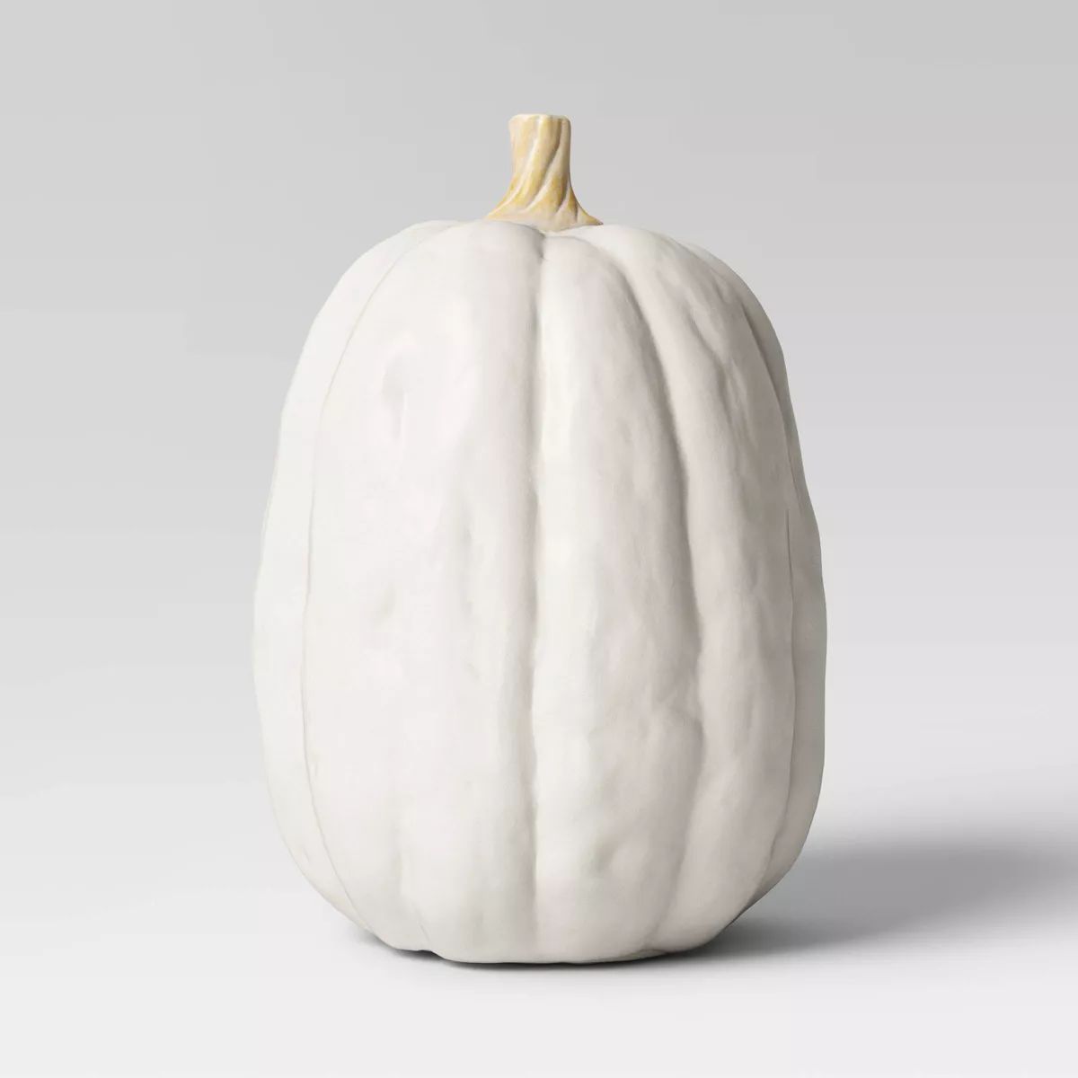 Falloween Large Sheltered Porch Pumpkin White Halloween Decorative Sculpture - Hyde & EEK! Boutiq... | Target