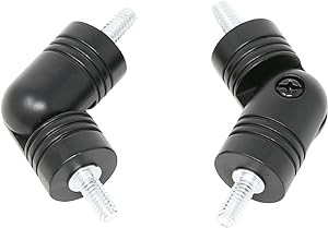 MERIVILLE Hinged Elbow Connector - Designed for Bay Window Curtain Rods or Corner Drapery Rods up... | Amazon (US)