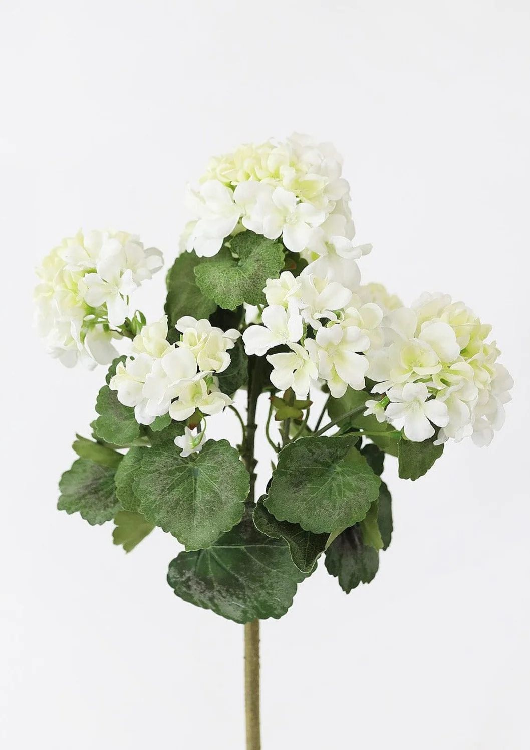 White Geranium Bush | Outdoor Artificial Flowers at Afloral.com | Afloral