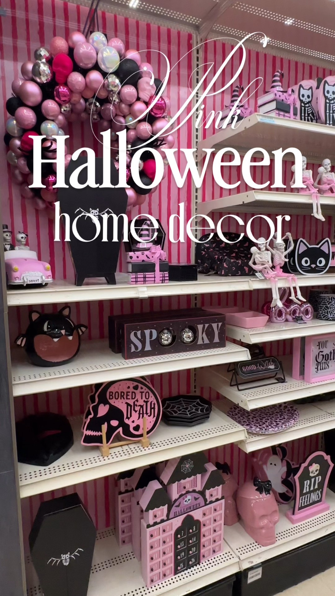 Halloween decor is out &amp; I thought this was so cute for a girly fun Halloween if your not feelin the spooky vibe. 

#LTKHome #LTKSeasonal #LTKFamily