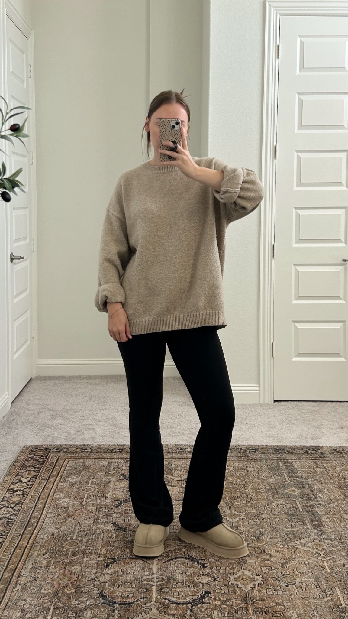 Today’s casual outfit for a stay at home mom! 

Sized up on this sweater, it’s a fab I’ve had it for over 2 years! Flare leggings, size medium 

#LTKFindsUnder50 #LTKSeasonal #LTKStyleTip