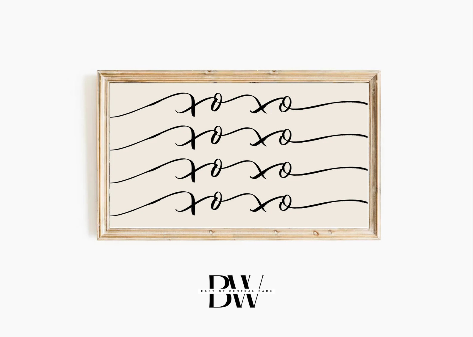 Frame TV Art Valentine's Day Frame TV Art Love You Like Xoxo Script Frame TV Artwork Frame Tv Fra... | Etsy (US)