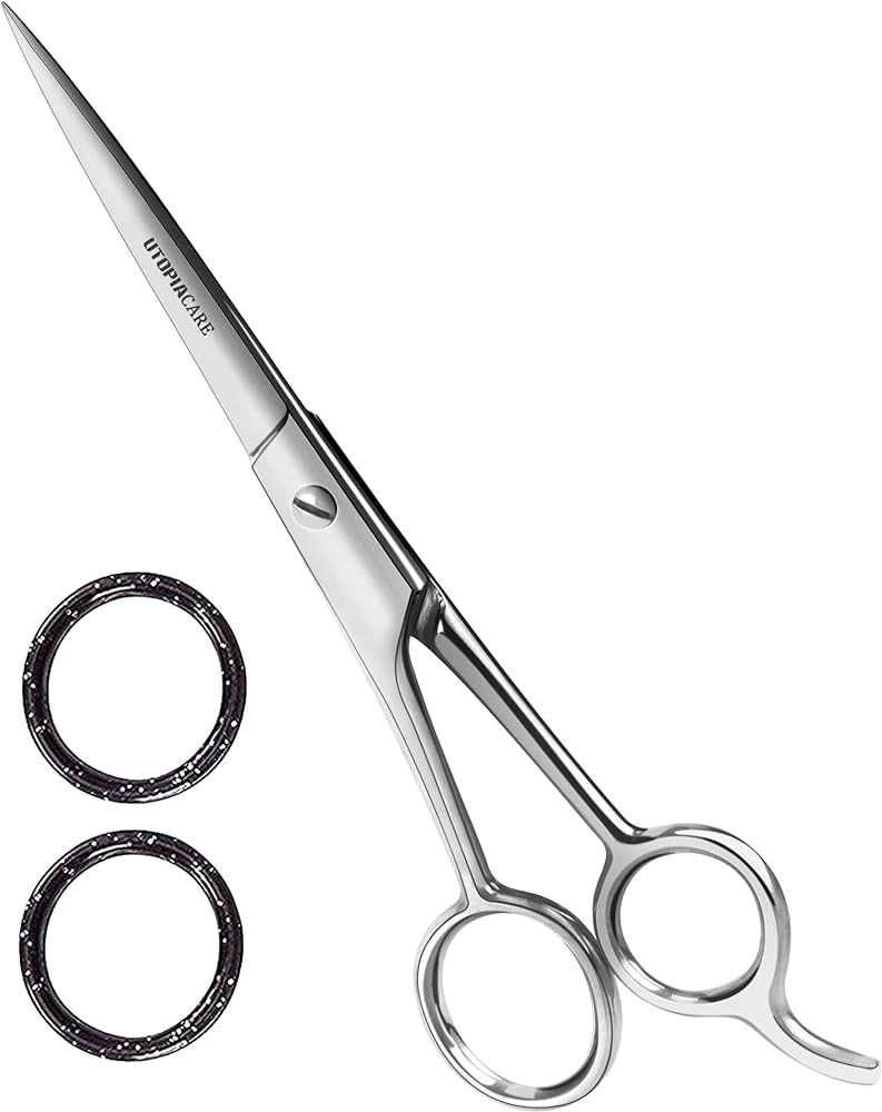 Utopia Care Hair Cutting and Hairdressing Scissors 6.5 Inch, Stainless Steel shears with smooth R... | Amazon (US)