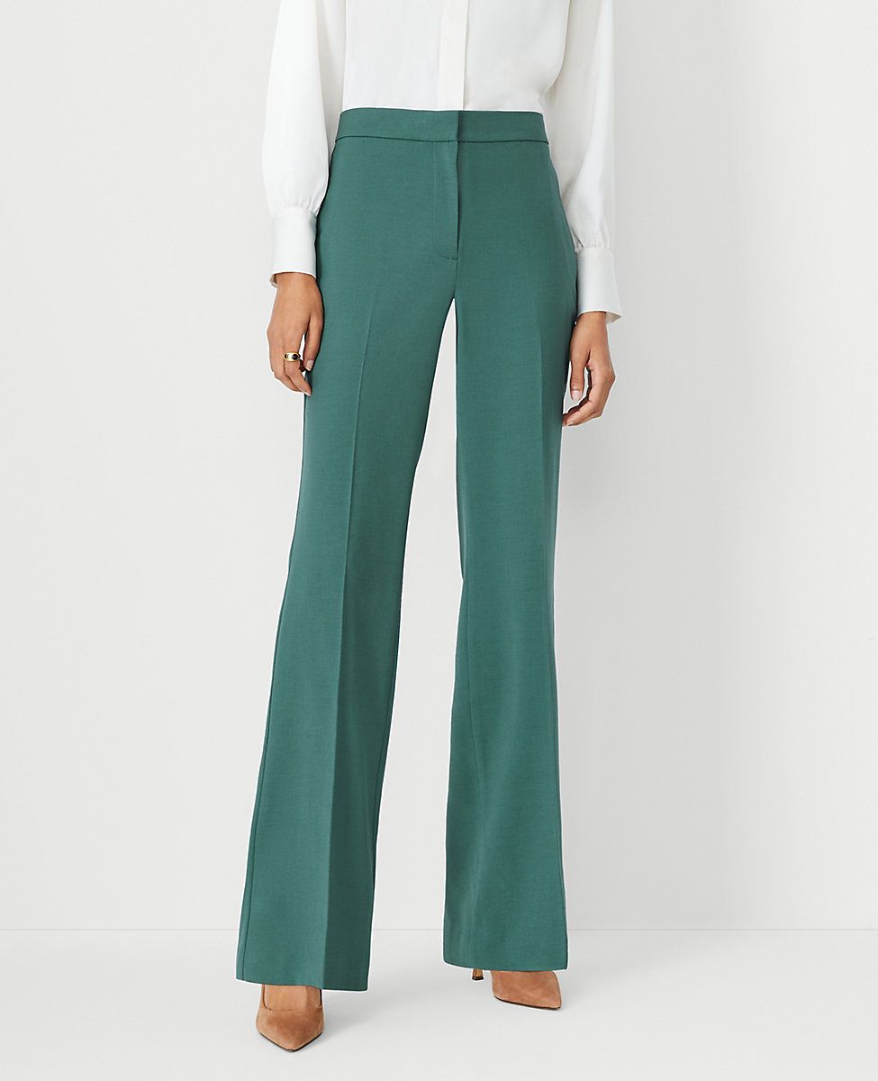 The High Rise Trouser in Lightweight Weave | Ann Taylor (US)