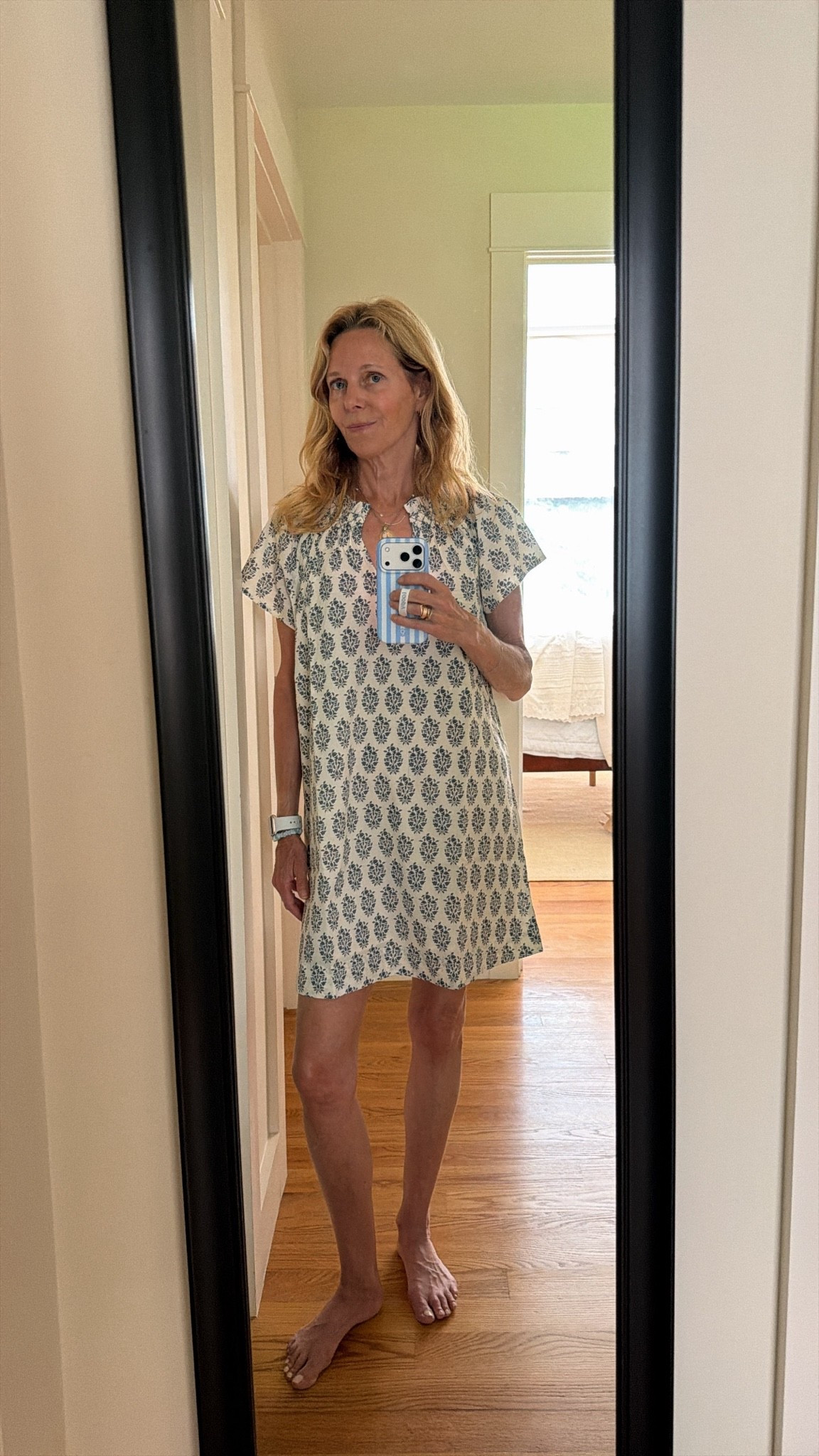 Cecilia Shortie in indigo mini meadow. From Marea sale section. Use code extra25

#LTKgrwm #LTKdayinmylife #LTKootd