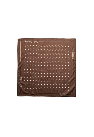 Polka dot scarf - Women's fashion | Stradivarius United Kingdom | Stradivarius (UK)