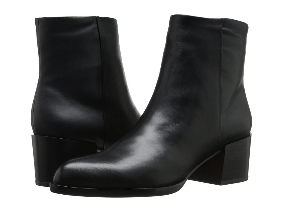 Sam Edelman - Joey (Black Leather) Women's Zip Boots | 6pm