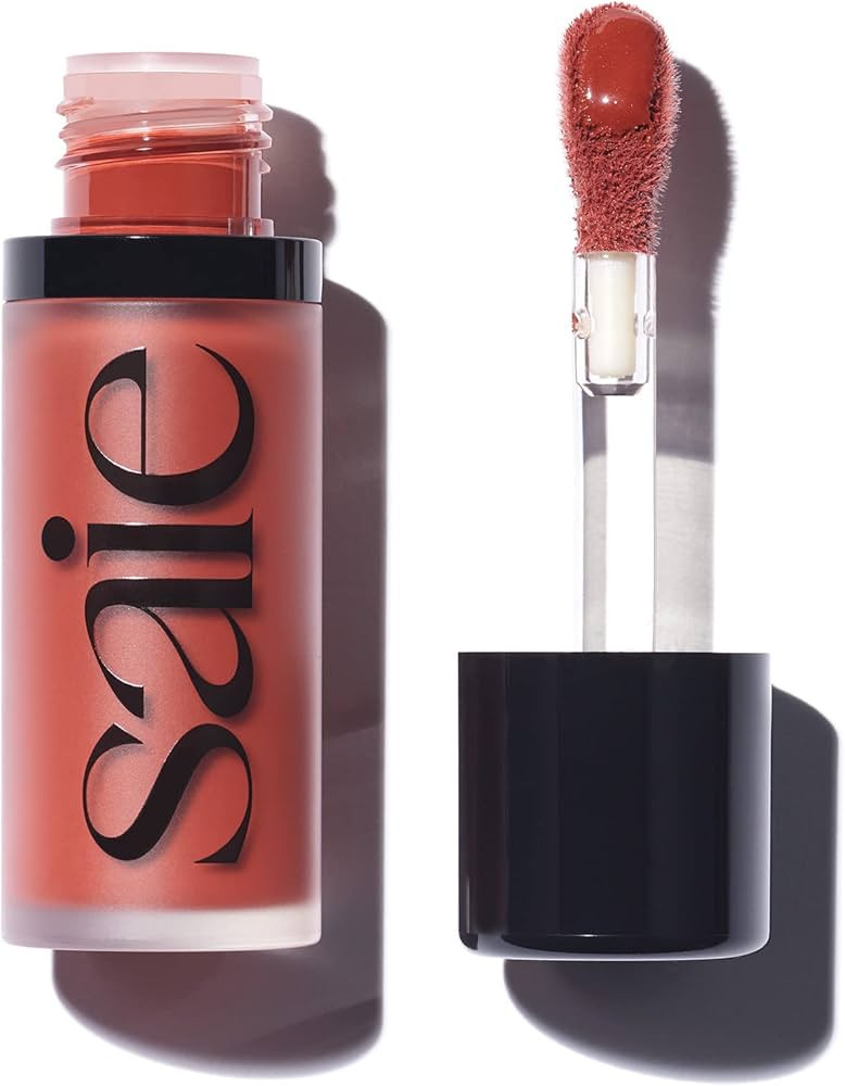 Saie Dew Blush - Lightweight Liquid Blush with a Blendable + Buildable Cream Finish - Dewy Cheek ... | Amazon (US)