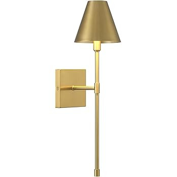Savoy House 9-5201-1-322 Jefferson 1-Light Wall Sconce in Warm Brass (20" H x 5.5" W) | Amazon (US)
