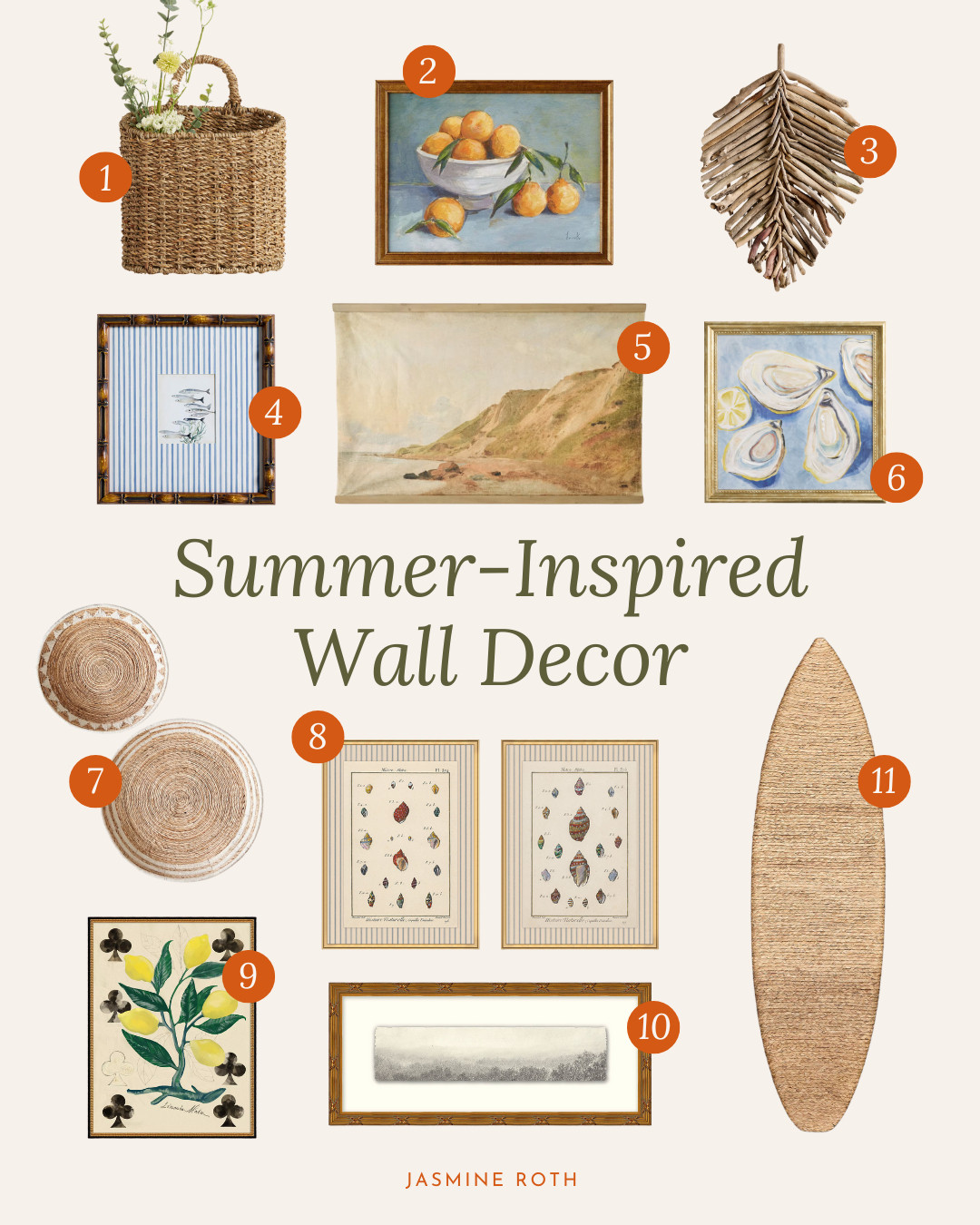 Summer Inspired Wall Art 

 #LTKSummerEdit #LTKU #LTKHome
