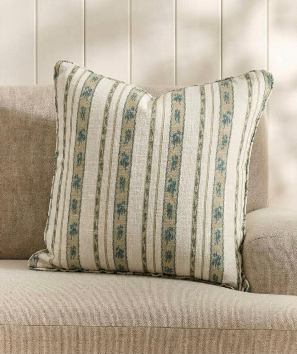 Featuring vintage-inspired stripes and subtle fringe edges, this woven pillow adds tailored pattern to a sofa or armchair. It captures that timeless, layered English cottage aesthetic.#targetstyle #throwpillows #neutralhome #livingroomdecor

#LTKHome #LTKSeasonal