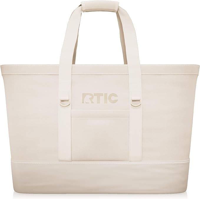RTIC Everyday Insulated Tote Bag, Large Reusable Thermal Cooler with Zippered Top for Beach, Groc... | Amazon (US)