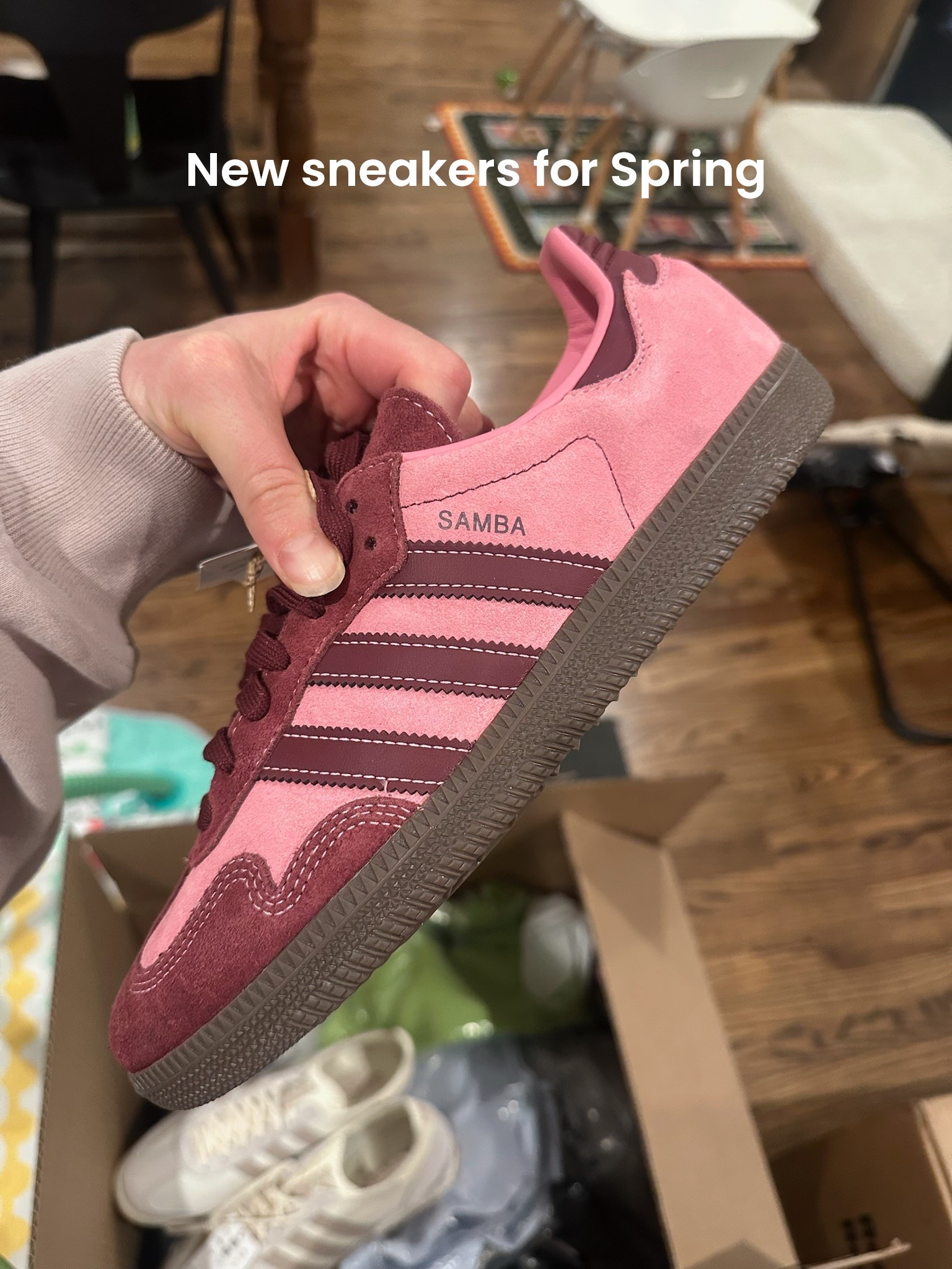 love the pop of color on these sneakers! #adidas #sneakers 

#LTKgrwm #LTKootd