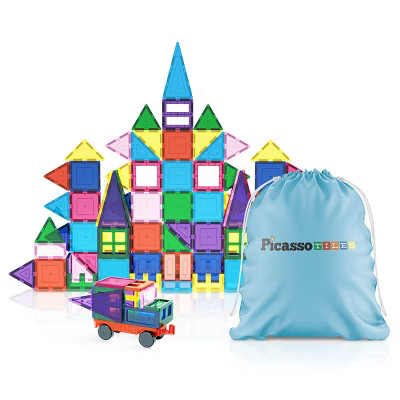 PicassoTiles 101 PC Magnetic Tiles w/ Accessories Set | Target