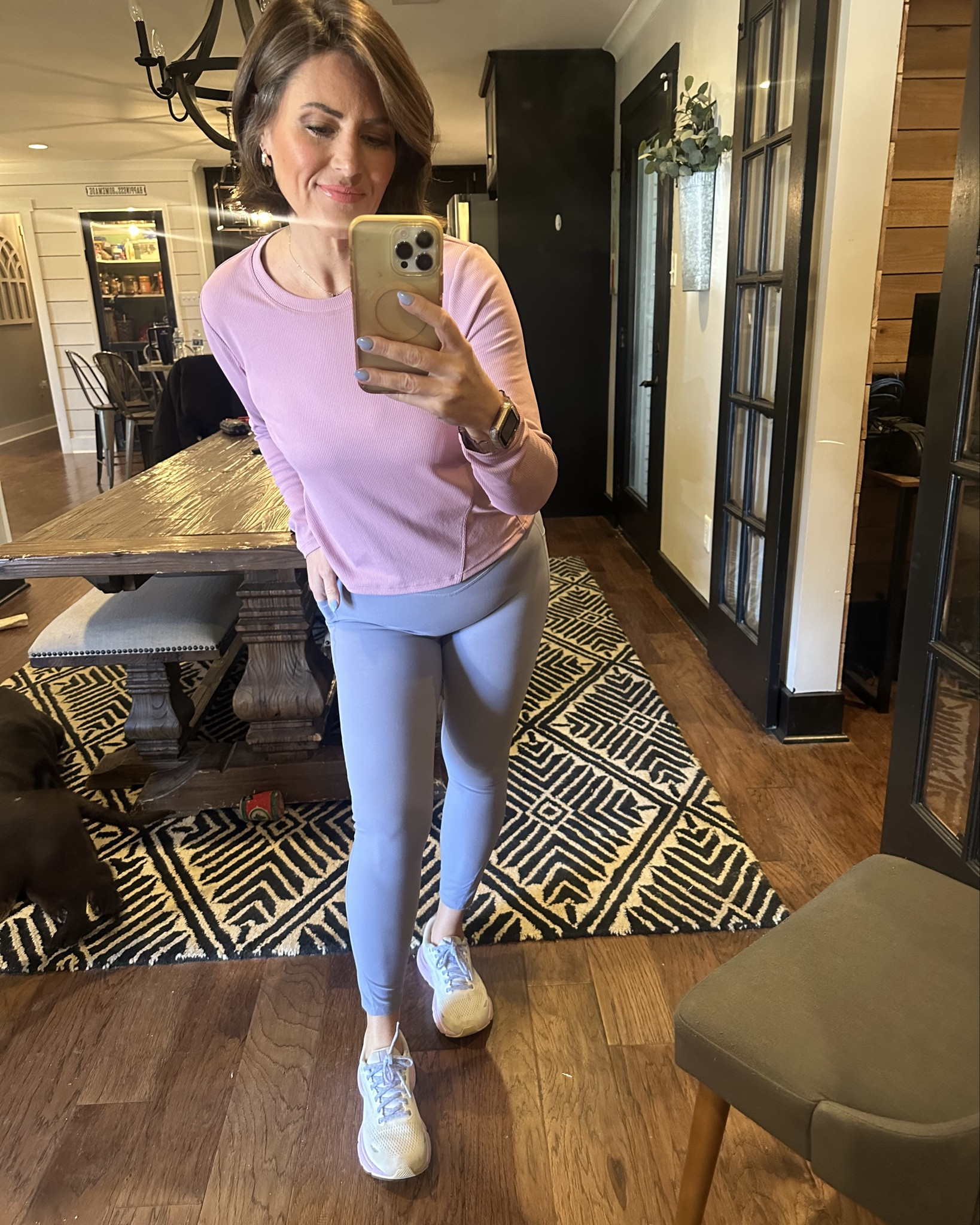 Shoes are currently out of stock but they are the Brooks Ghost 15 in the colors “white parchment / Lavendula”! I linked same shoe but different color way 💜

#LTKShoeCrush #LTKStyleTip #LTKFitness