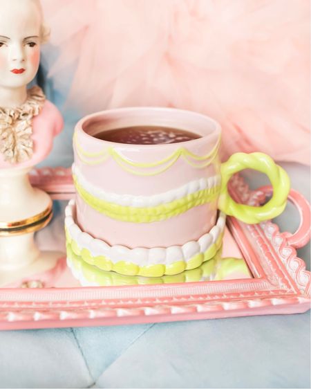 Coquette 
Coquette Mug Set
Birthday Cake Mug Set
Galentine’s Day Gift Ideas
Galentines Day
Faux Cake Mug Set

#LTKhome #LTKGiftGuide #LTKfindsunder50