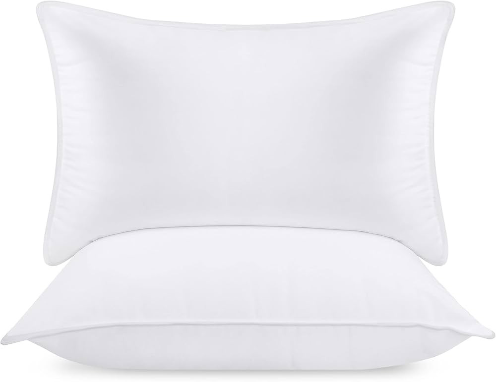 Utopia Bedding Bed Pillows for Sleeping (White), King Size, Set of 2, Hotel Pillows, Cooling Pill... | Amazon (US)