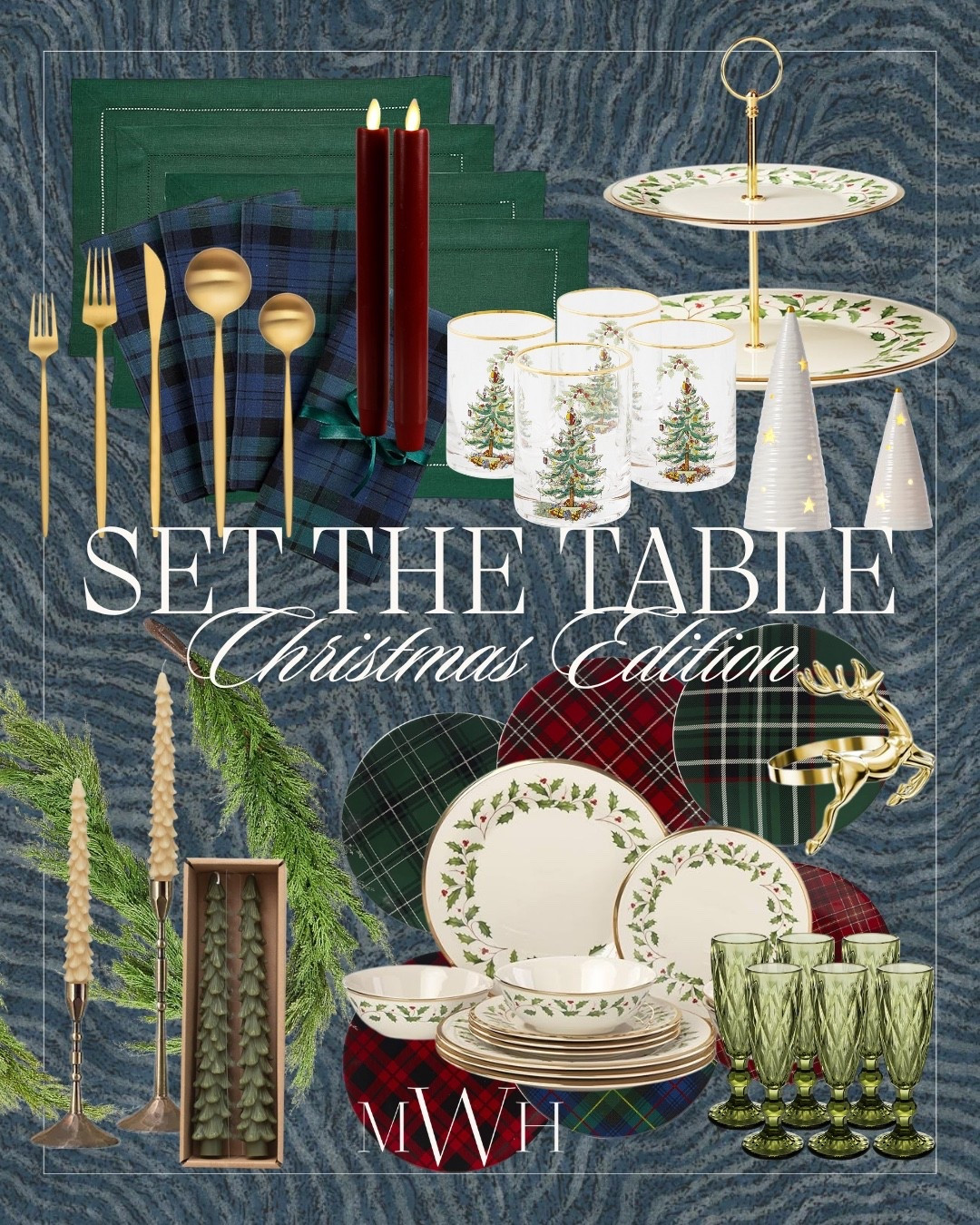 Get the Look: An Elegant Christmas Table Setting 🍽️ All these high-end *looking* finds are surprisingly affordable and from Amazon!

 #LTKhome #LTKholiday #designerlookforless #amazonfinds #christmastable #tablescape #amazonhome #holidaydecor

#LTKSaleAlert #LTKHoliday #LTKHome