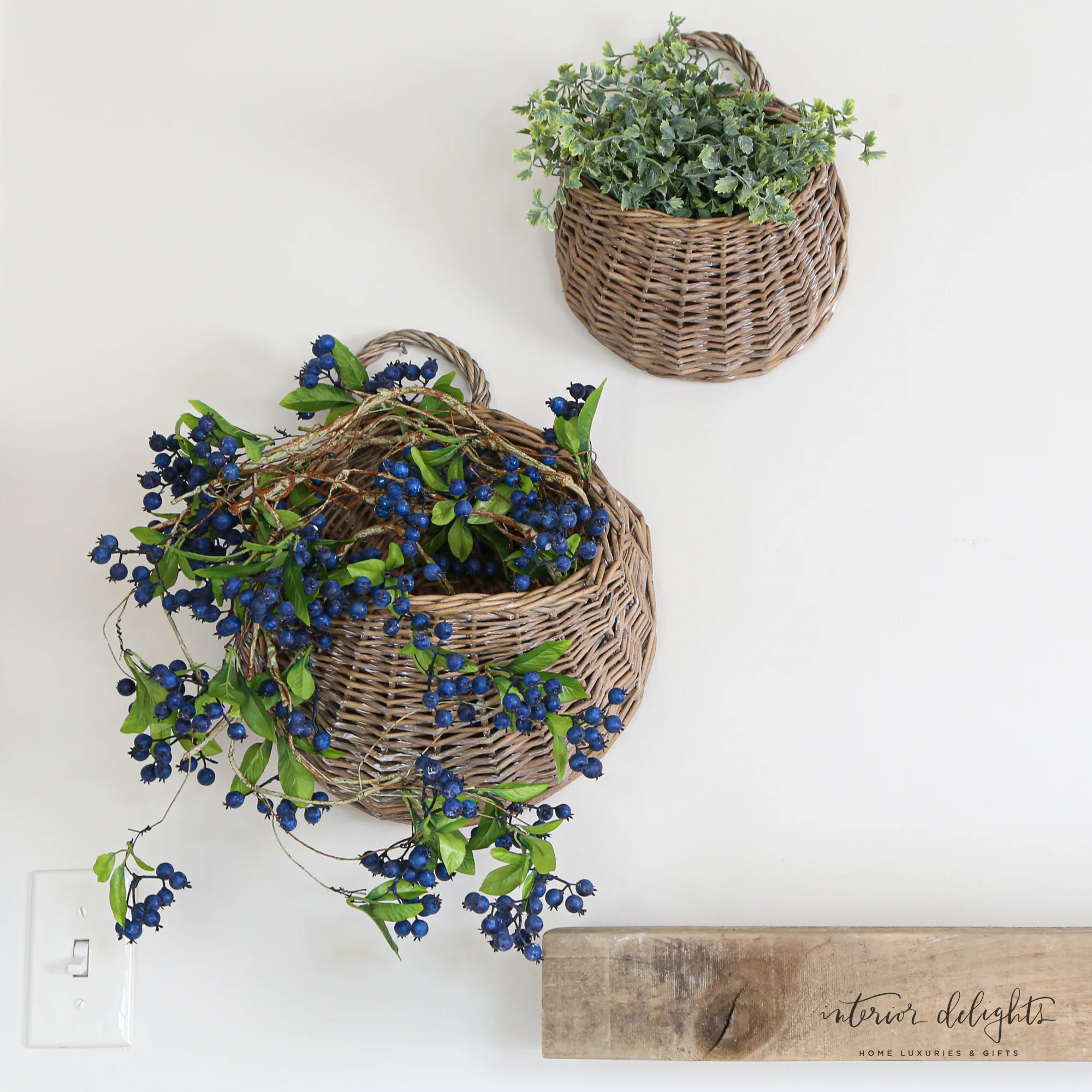 Blue Berry Hanging Vine | Interior Delights