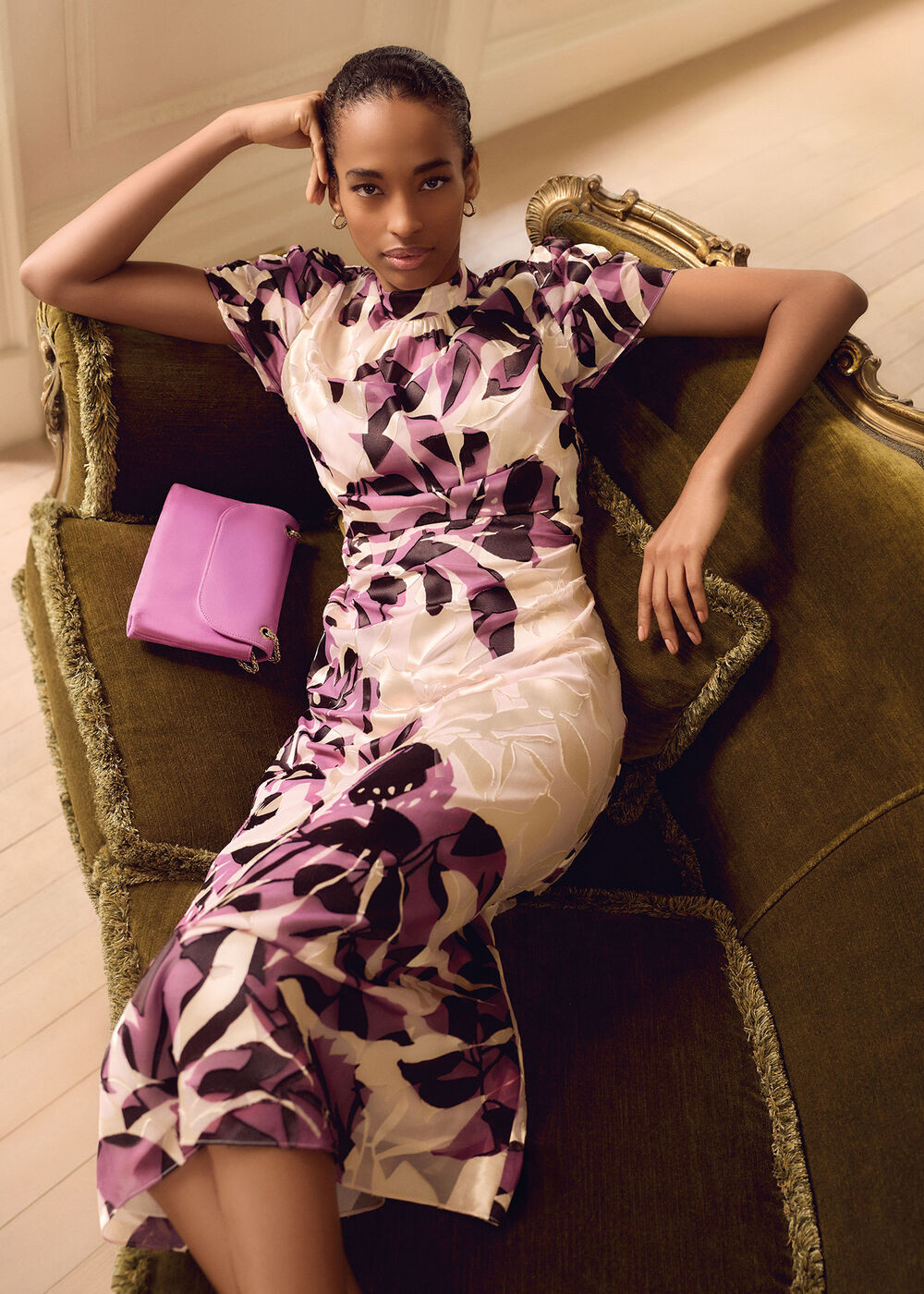 Tilly Floral Midi Dress | Phase Eight UK | | Phase Eight