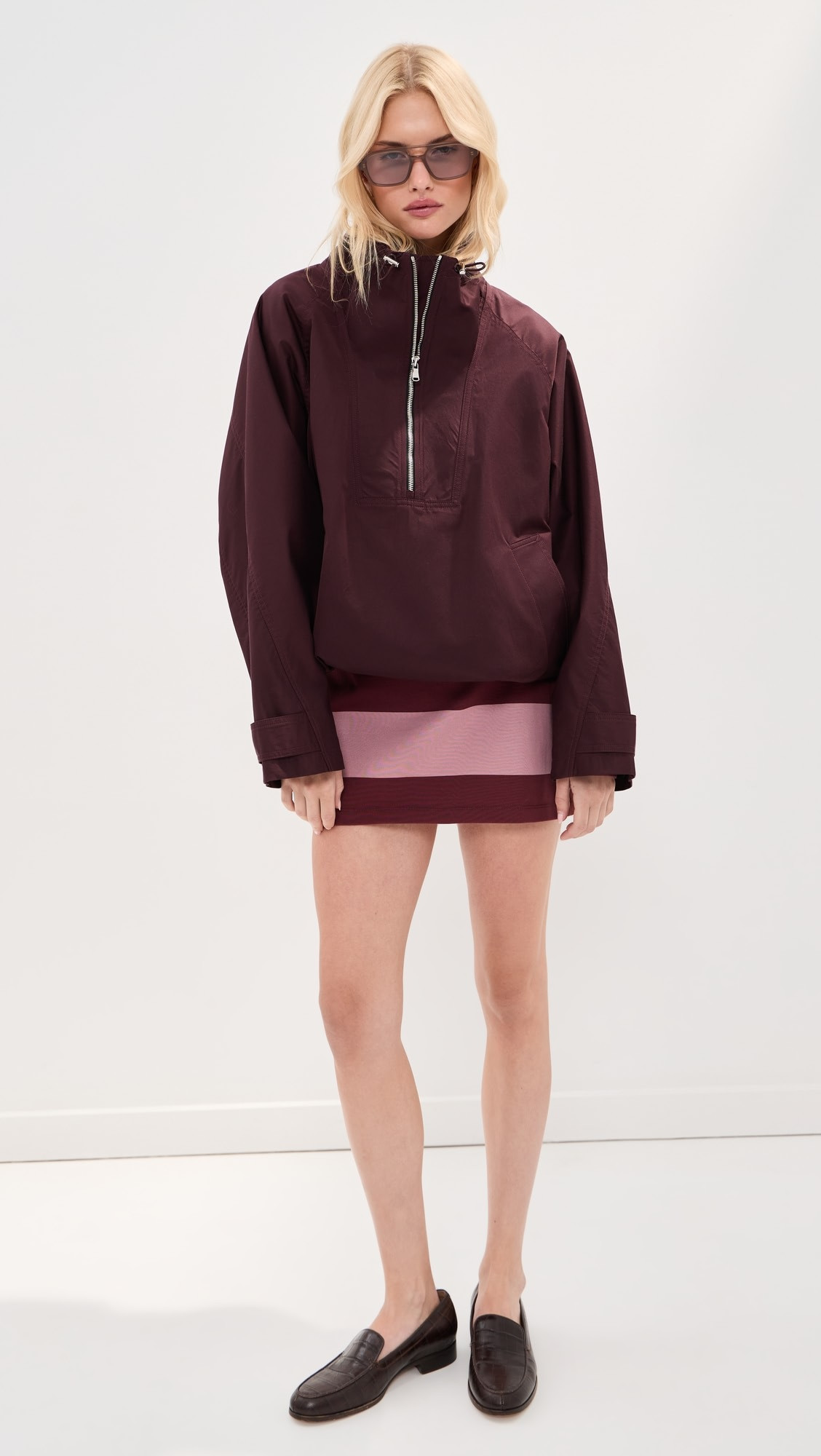 LE BOP Brie Striped Mini Skirt | Shopbop | Shopbop