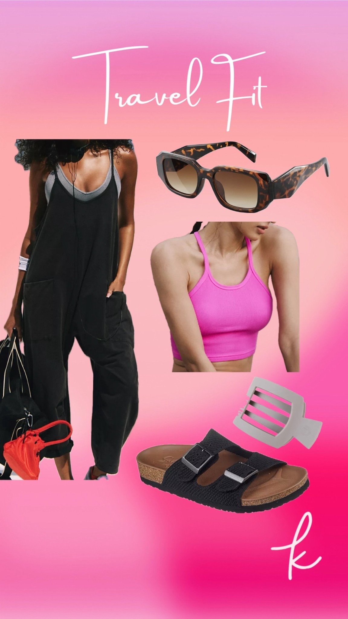 Today’s super comfy travel fit! All day in the car calls for loose & easy clothing. Also, you NEED the flat claw clip to keep your hair out of your face and not get annoyed by clip stuck on the headrest for driving or passenger princessing 👑

#LTKFindsUnder100 #LTKTravel #LTKFindsUnder50