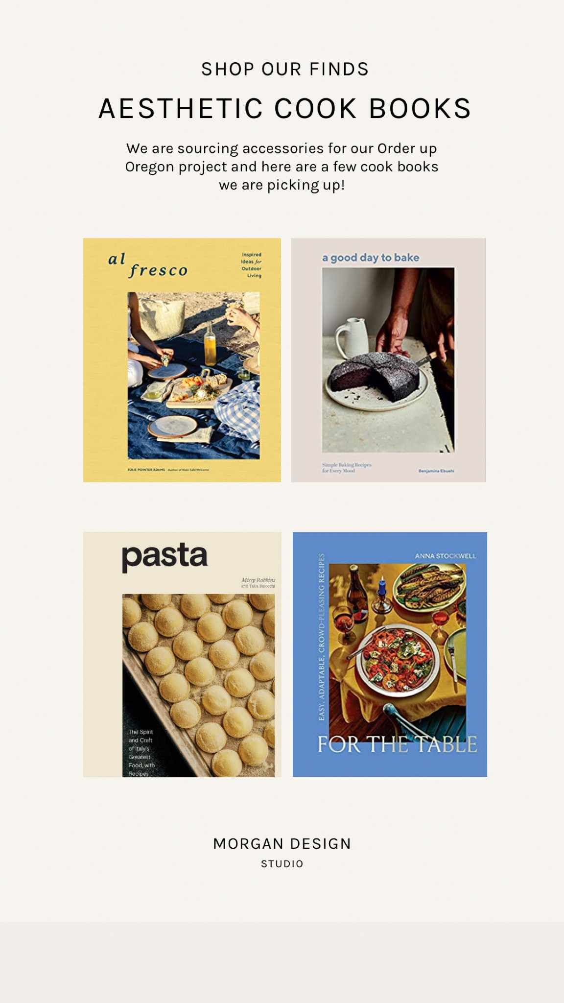 Aesthetic cook books perfect for styling! 

#LTKhome #LTKunder100 #LTKFind