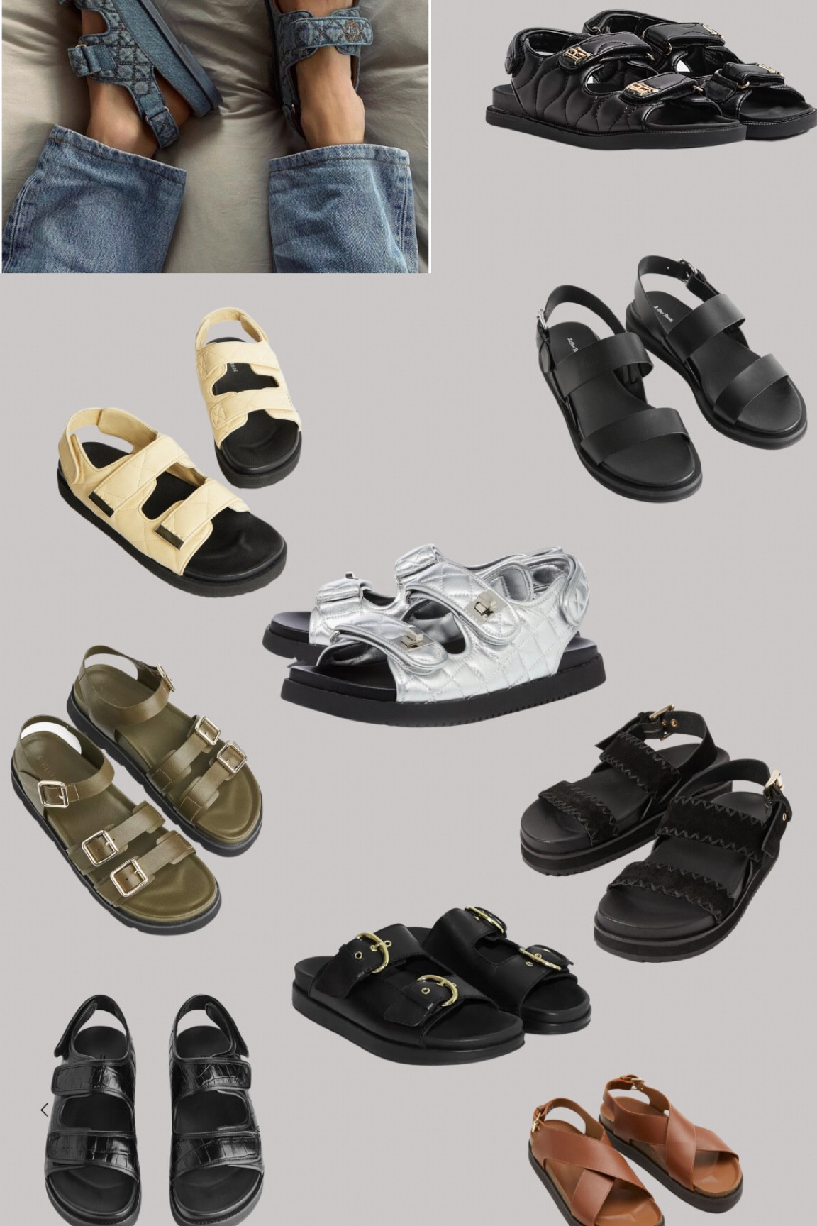 All the dad sandals x