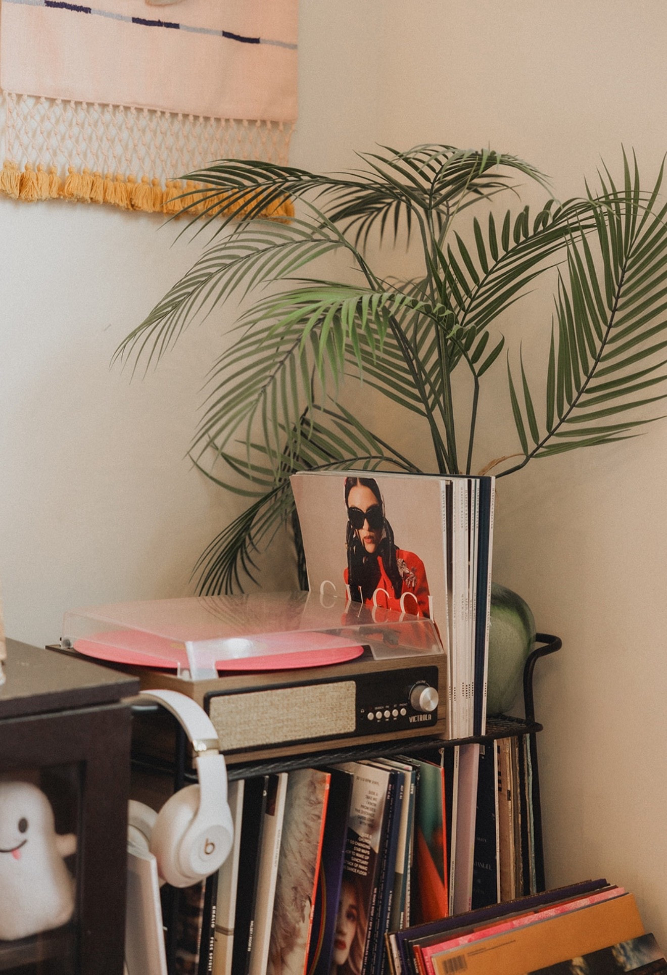 Nothing sets the tone like a cozy space with the record player always on and a stack of vinyl within arm’s reach. It’s that warm, lived-in kind of ambiance where music feels intentional and the atmosphere comes together without trying too hard. There’s something about the soft crackle and analog sound that instantly makes a home feel more relaxed, more personal, and a little more elevated. It’s my favorite way to slow things down and make everyday moments feel like something worth savoring.

#LTKmorningroutine #LTKHome #LTKdayinmylife