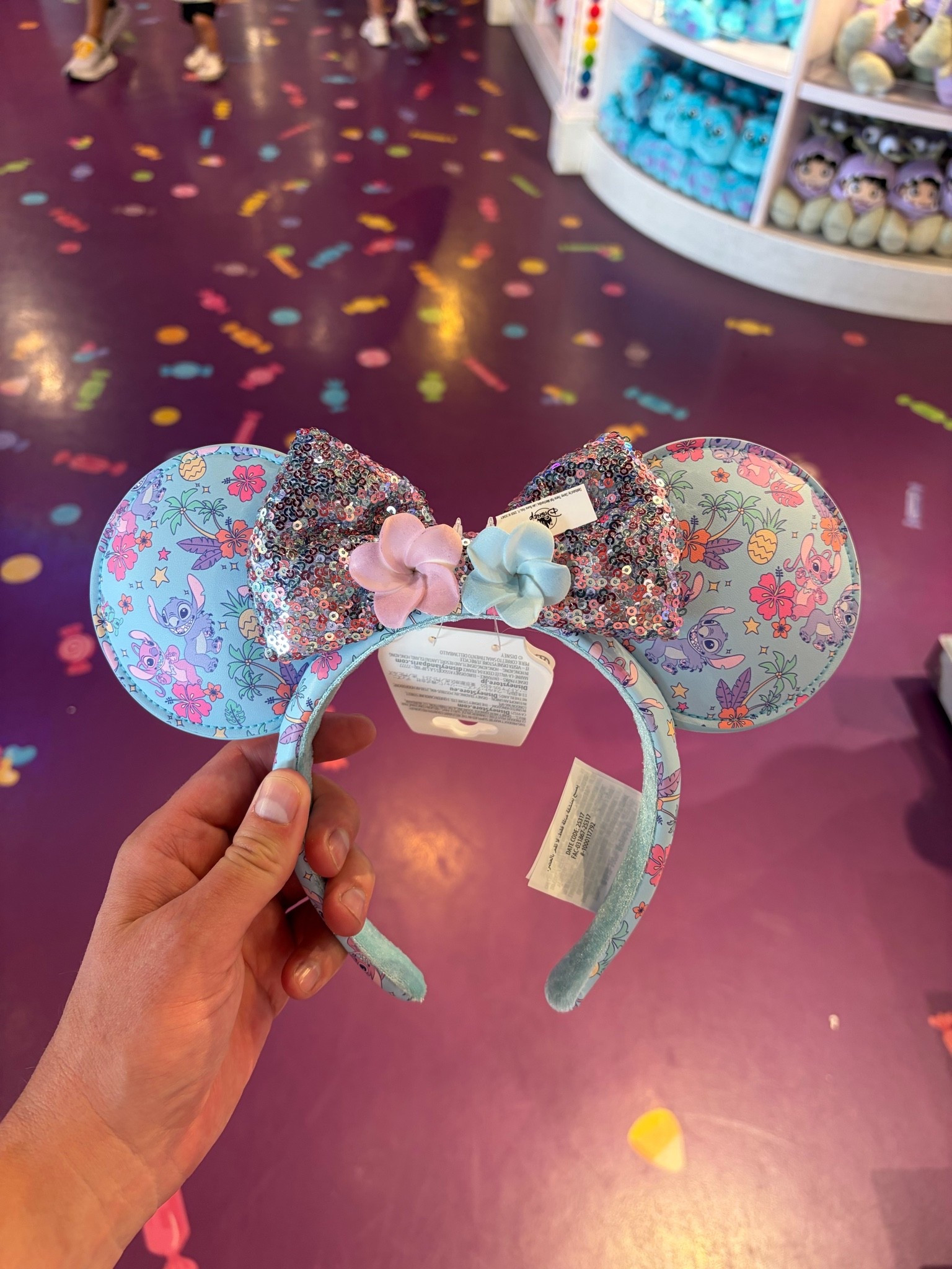 Cute Stitch & Angel ears! We saw them at Bing Bong’s Sweet Stuff in California Adventure. They’re also available online.

#LTKootd #LTKSeasonal #LTKTravel
