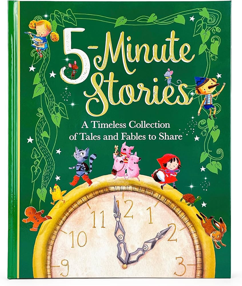 Five Minute Stories Treasury: A Timeless Collection of Favorite Stories, Tales, and Fables for Ch... | Amazon (US)