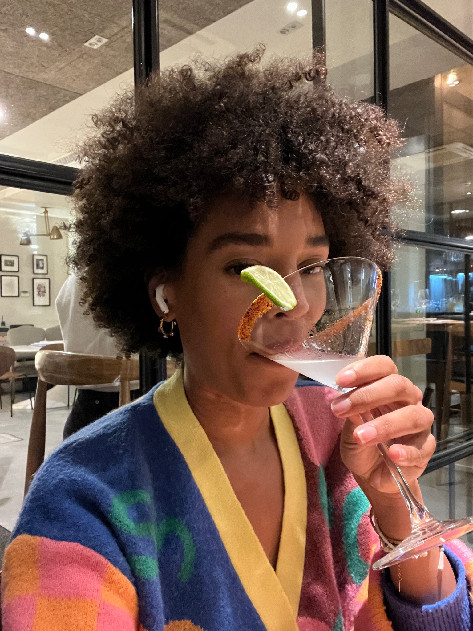 Colourful knitwear for spring 