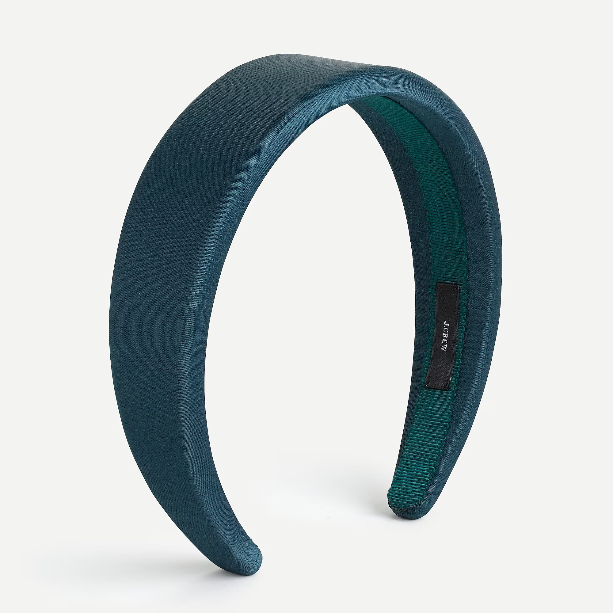 Satin padded headband | J. Crew US
