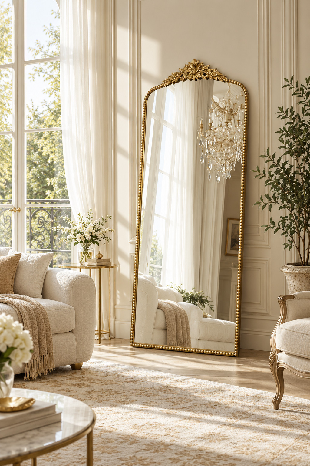 This Wayfair Antique Gold Full-Length Mirror is such a gorgeous statement piece for making a bedroom, living room, dressing area, or entryway feel instantly more elegant. The 75" x 30" oversized size, vintage-inspired shape, and ornate antique gold metal frame give it that luxe European look without feeling too overdone. I love how it can lean casually against the wall or become a focal point in a more formal space.

It’s also on sale for $219.99, down from $273.99 — 20% off! Such a pretty find if you love vintage mirrors, ornate gold decor, French-inspired interiors, quiet luxury, and elevated neutral spaces.

#WayfairFinds #WayfairSale #GoldMirror #FullLengthMirror #FloorMirror #VintageMirror #AntiqueGoldMirror #OrnateMirror #BedroomDecor #LivingRoomDecor #EntrywayDecor #LuxuryHomeDecor #FrenchInspiredDecor #QuietLuxury #TraditionalHome #ElegantInteriors #HomeDecorFinds #MirrorDecor #WayfairHome #InteriorInspo 

 #LTKSeasonal #LTKHome #LTKSaleAlert