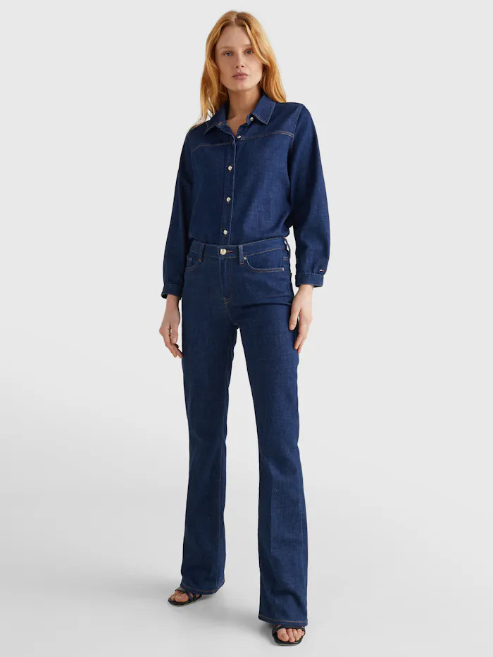 Relaxed Fit Denim Overshirt | Tommy Hilfiger (AU)