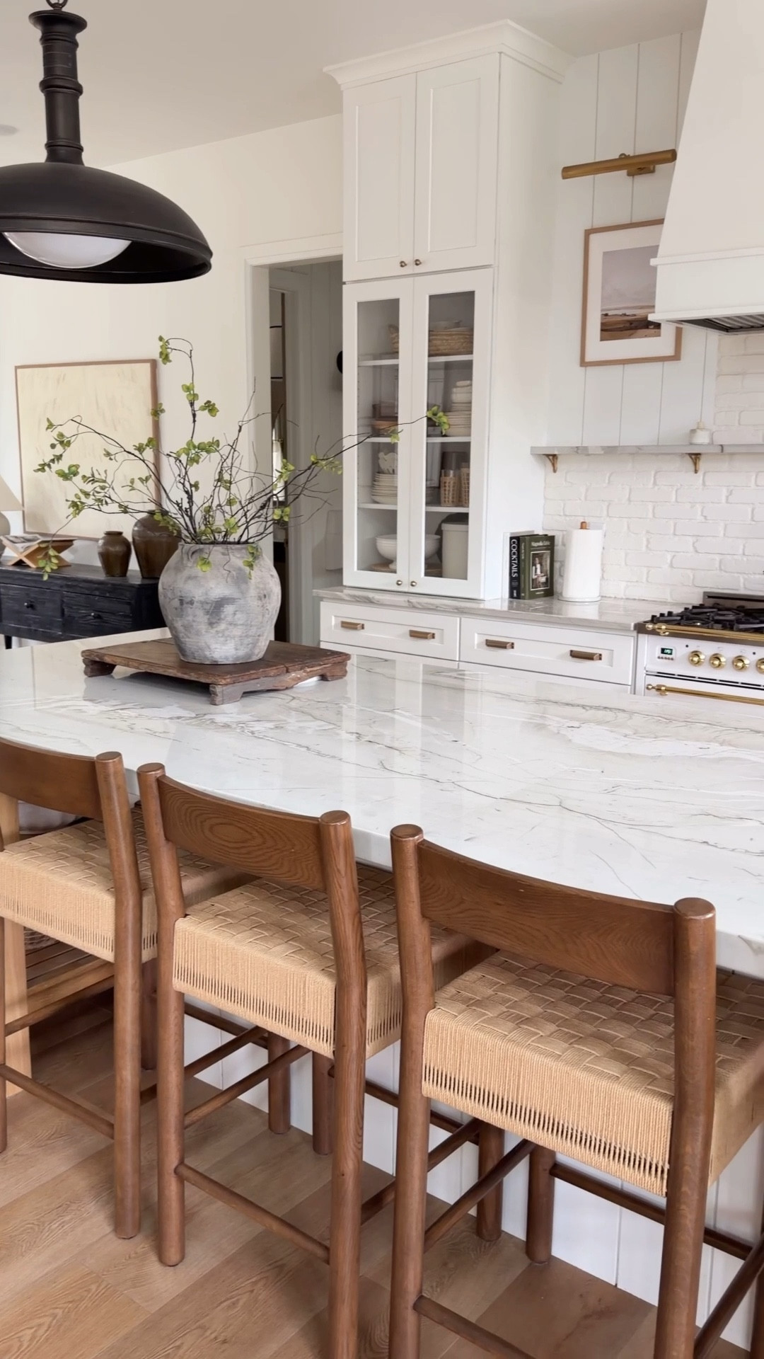 Kitchen details ✨ 

Counter stool, range, vase, riser, wallpaper, rug, runner, kitchen, decor, home decor, spring, decor, lamp, vase, faucet, pot filler ￼

#LTKSeasonal #LTKHome #LTKSaleAlert