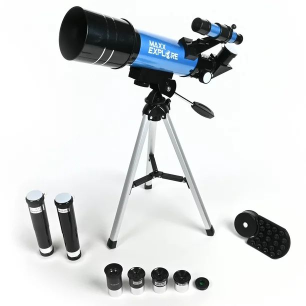 Maxx Explore 70/400mm Telescope Science Set, Unisex for Children and Teens Ages 8+ - Walmart.com | Walmart (US)