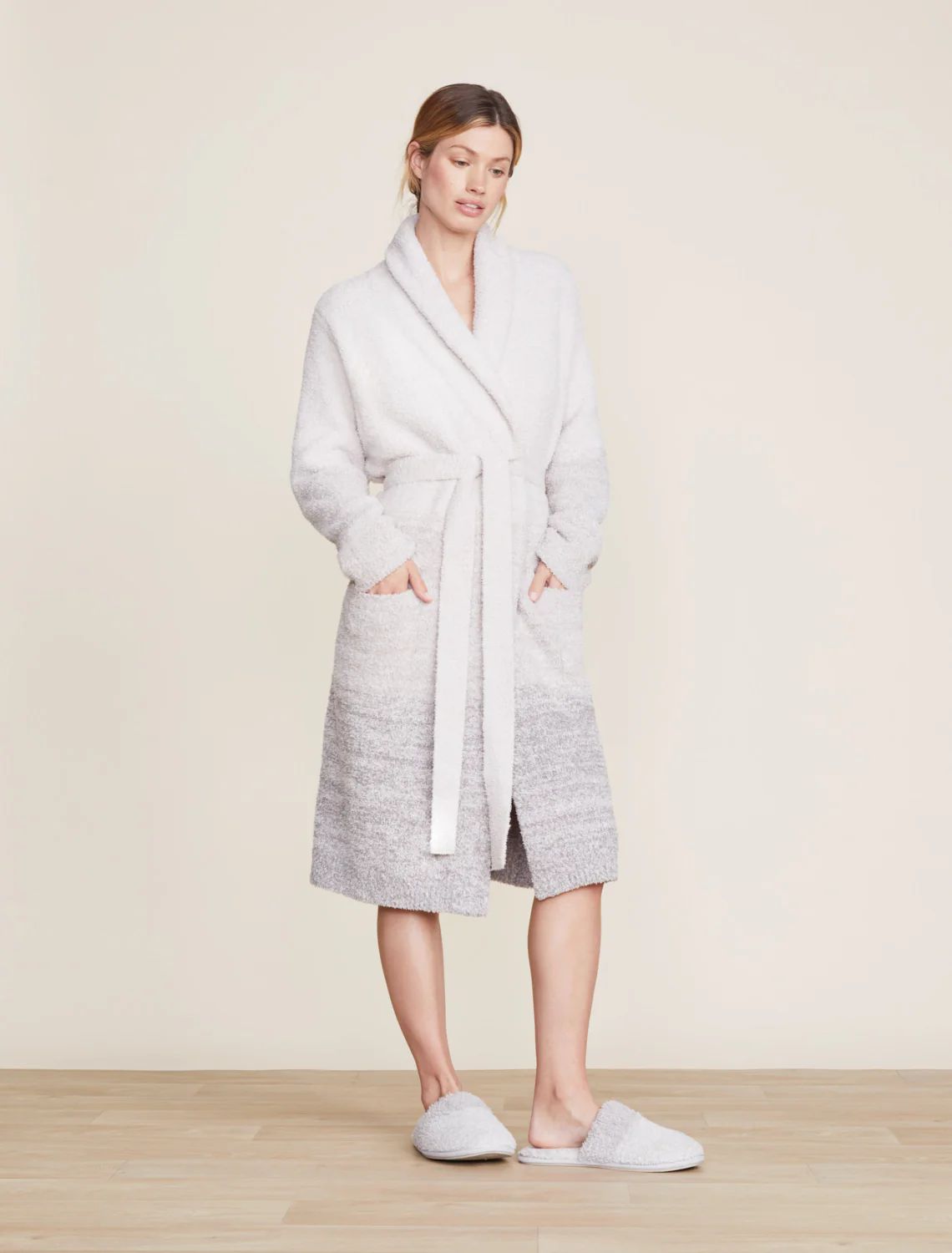 CozyChic® Heathered Ombre Robe | Barefoot Dreams