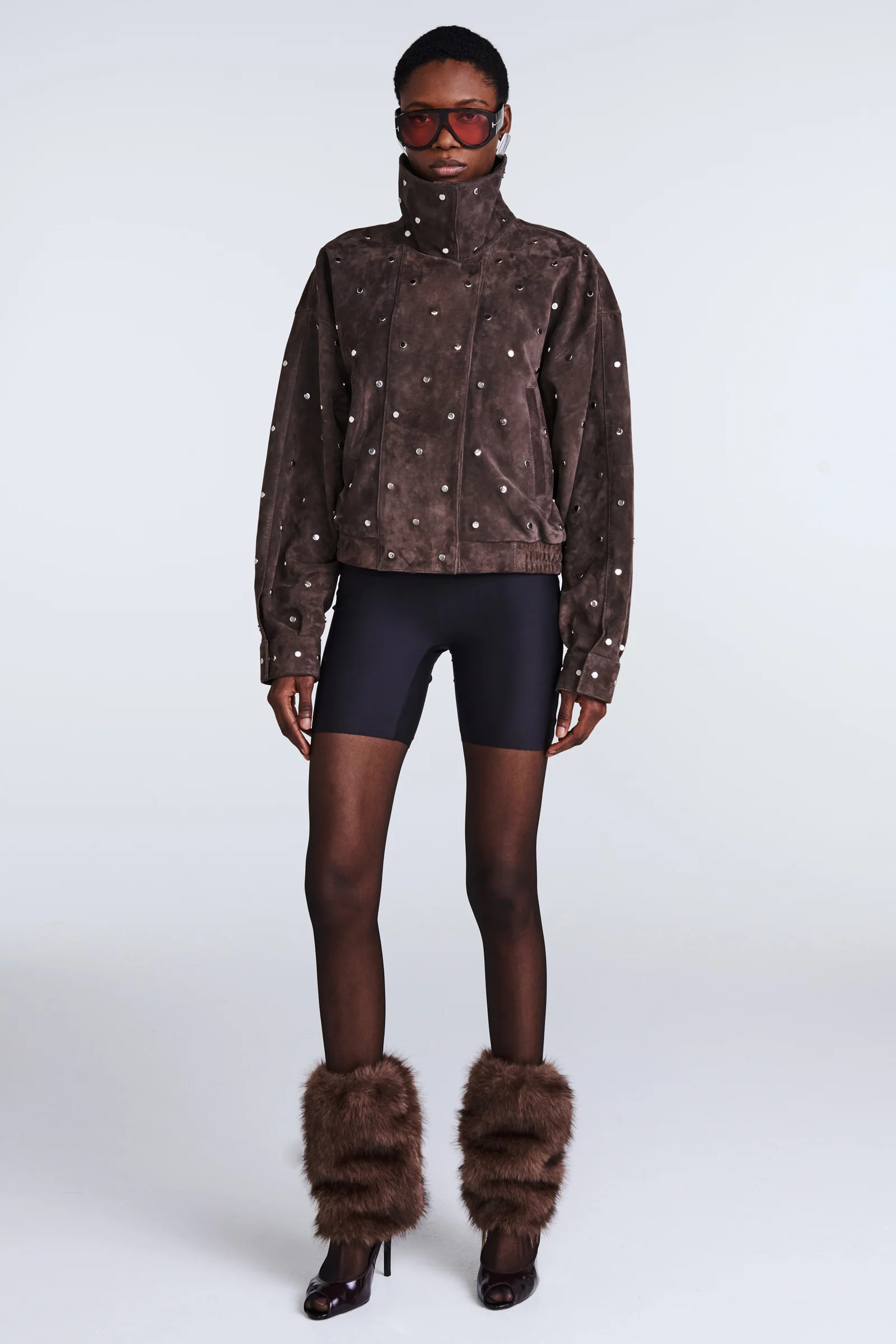 Jasmine Leather Jacket | DUCIE