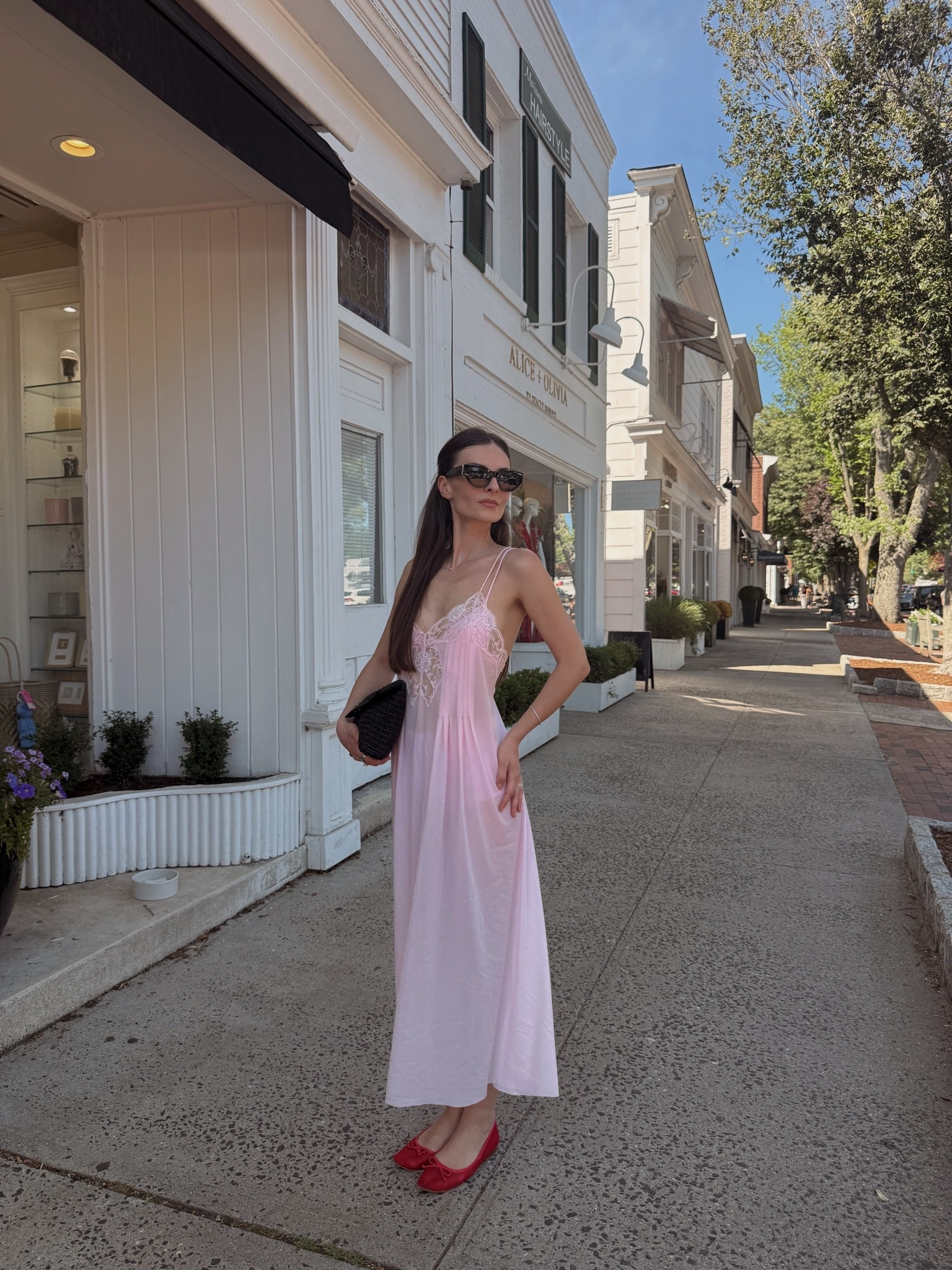 I am wearing a vintage nightgown so I’m linking similar dresses 
Affiliate link