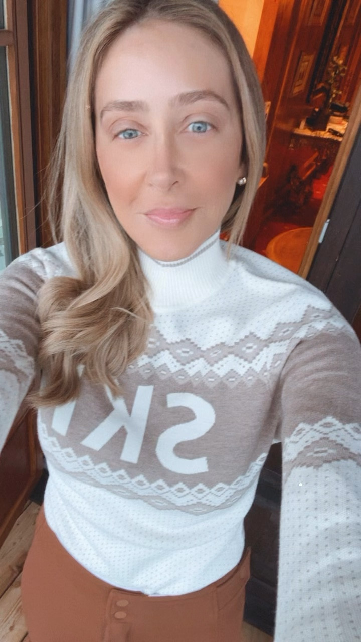 Ski outfit idea. Beautiful, neutral and comfortable 
Wearing a size small on everything 


#LTKTravel #LTKSeasonal #LTKHoliday