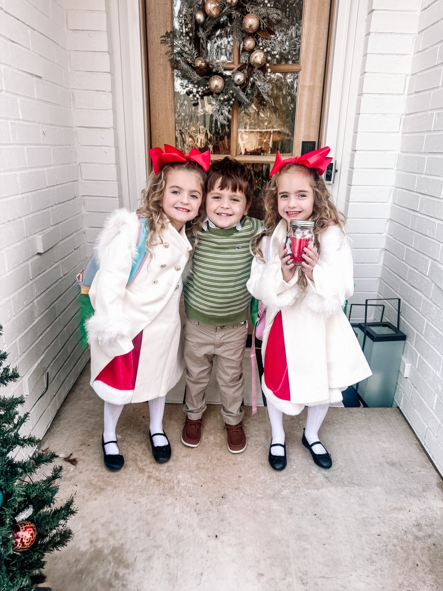 Obsessed with the girls new coats! And Harrison is looking rather dapper too. 🥰

#LTKKids #LTKHoliday #LTKmomlife