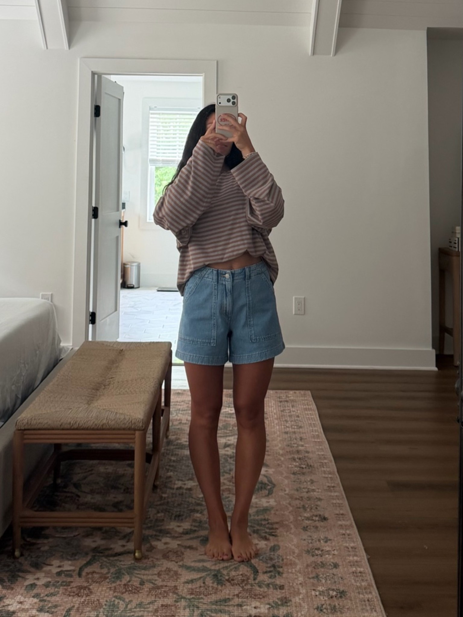 Found my fav lioness long sleeve on sale! So many colors (I have 5 lol) and these Levi’s utility cinch shorts are under $30!

#LTKPetite #LTKSaleAlert #LTKootd