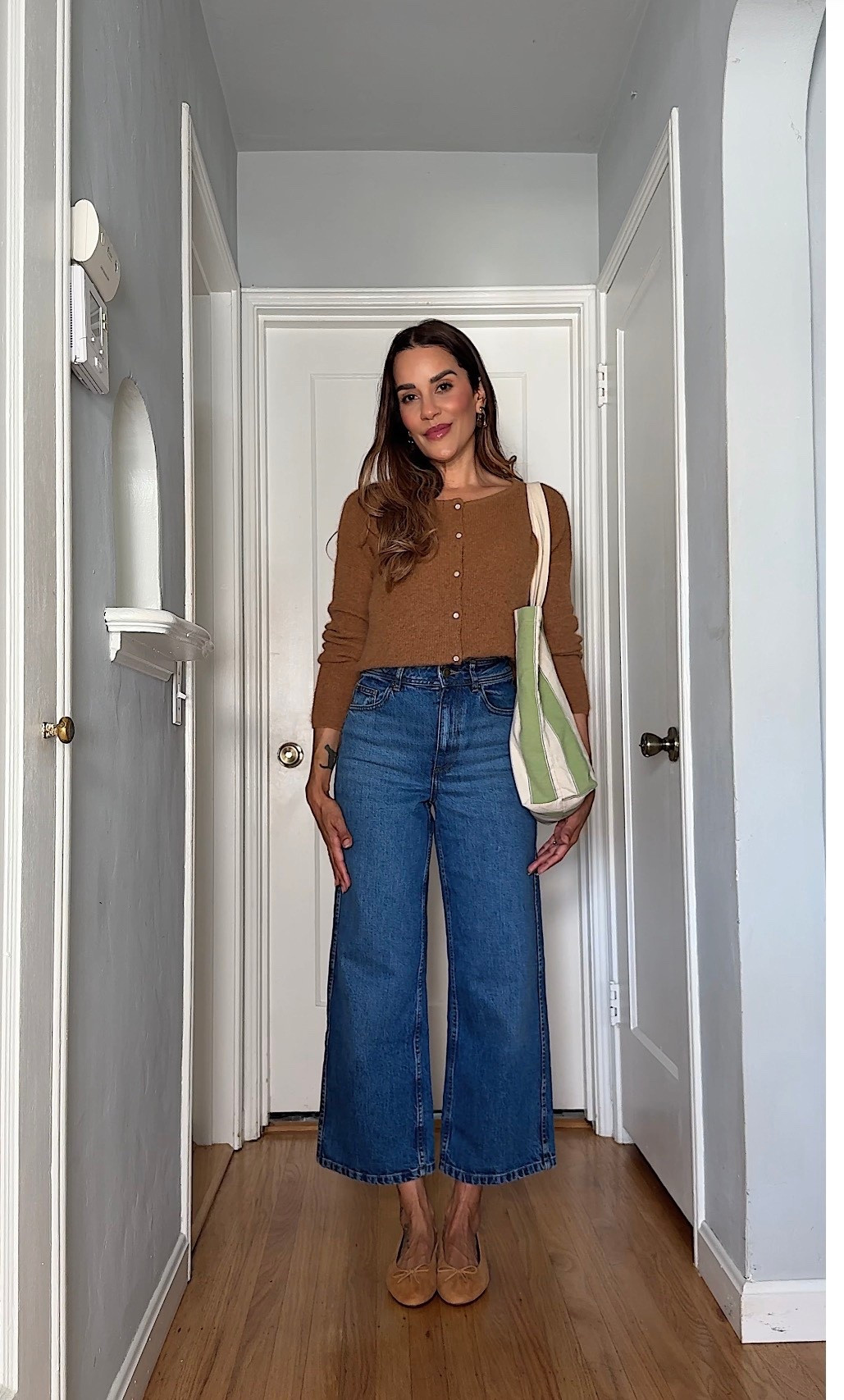 LINKED 🤍 This is one of those easy outfits that always works. A great pair of wide leg jeans + a simple knit instantly makes you look put-together without overthinking it. Comfortable, flattering, and you’ll wear this combo on repeat. I linked everything + similar options so you can recreate it at any budget ✨

wide leg jeans outfit women
casual chic outfit ideas women over 40
how to style wide leg jeans effortlessly
easy outfit ideas that look put together
everyday outfit formula women
comfortable but chic outfits women
minimal style outfit women over 40
how to look polished in casual clothes
elevated basics outfit ideas women
affordable wide leg jeans outfit
capsule wardrobe outfit women
look expensive with simple outfits
casual fall outfit ideas women
effortless chic outfit ideas women
simple outfits that always work


#LTKU #LTKootd #LTKSaleAlert