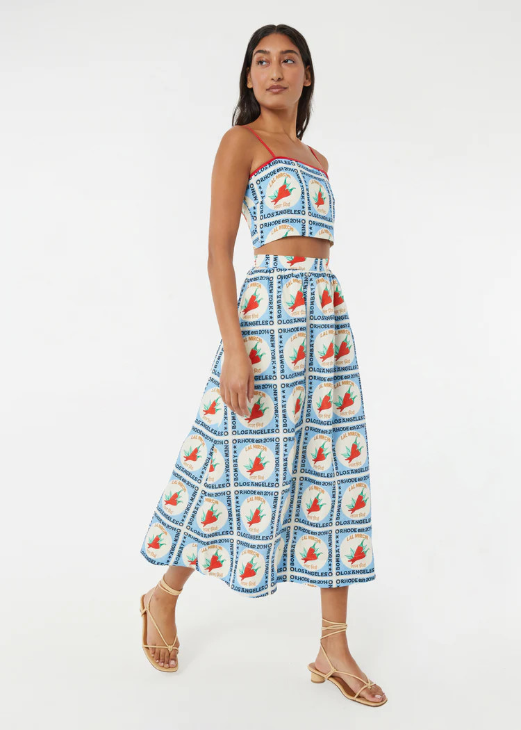 Linen Aaron Skirt | RHODE