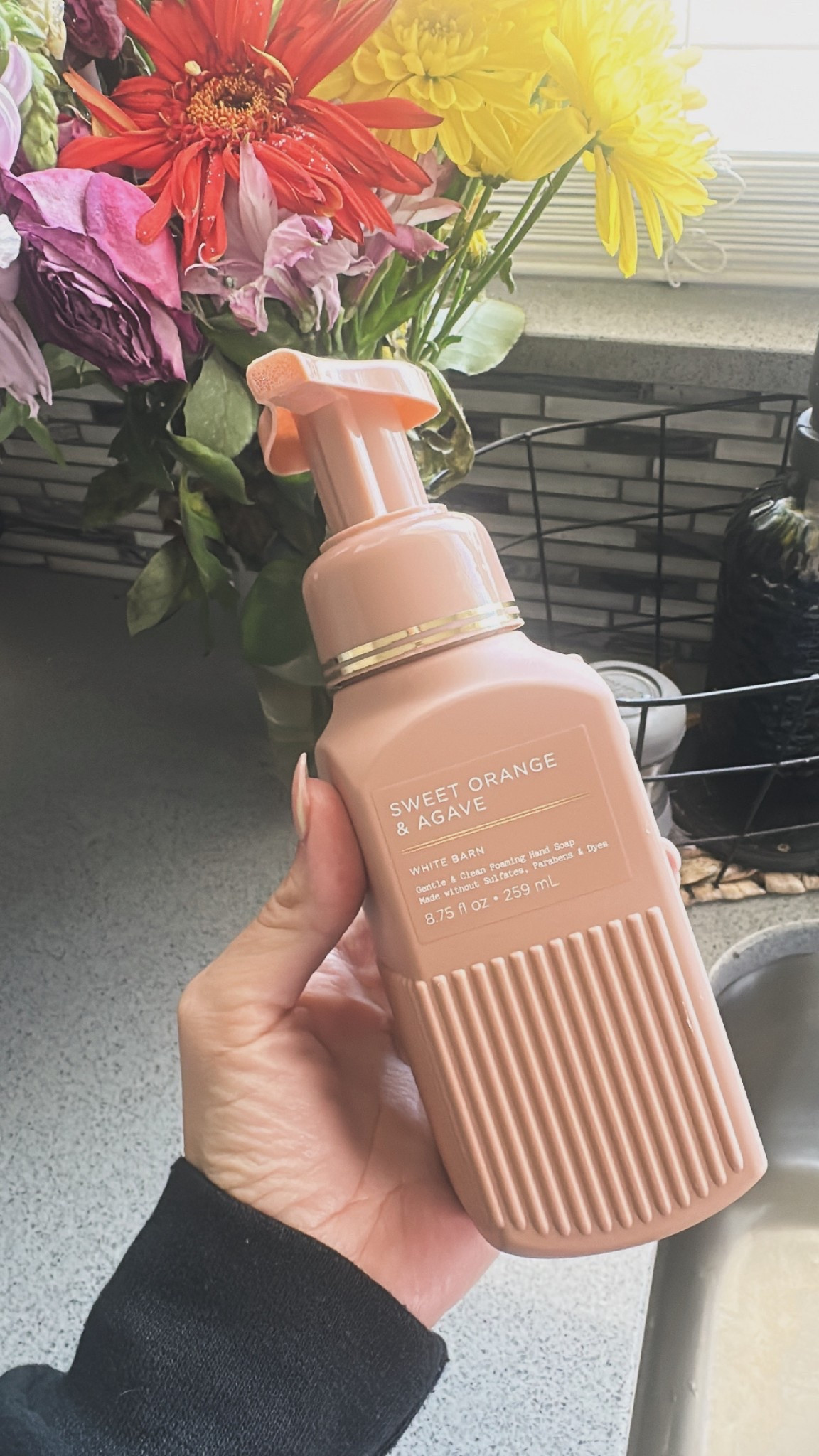 Bath and Body works sweet orange and agave hand soap 