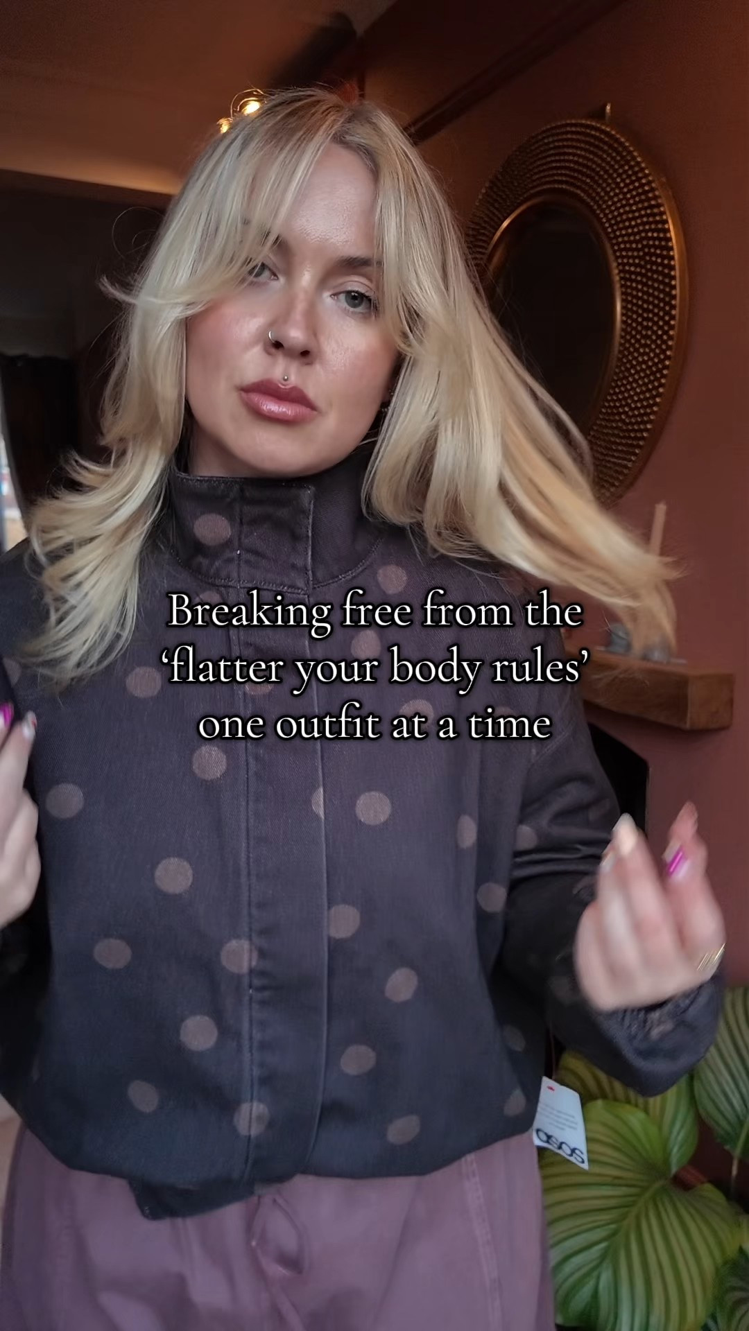 Breaking free from the ‘ Flatter your body rules ‘ one outfit at a time 